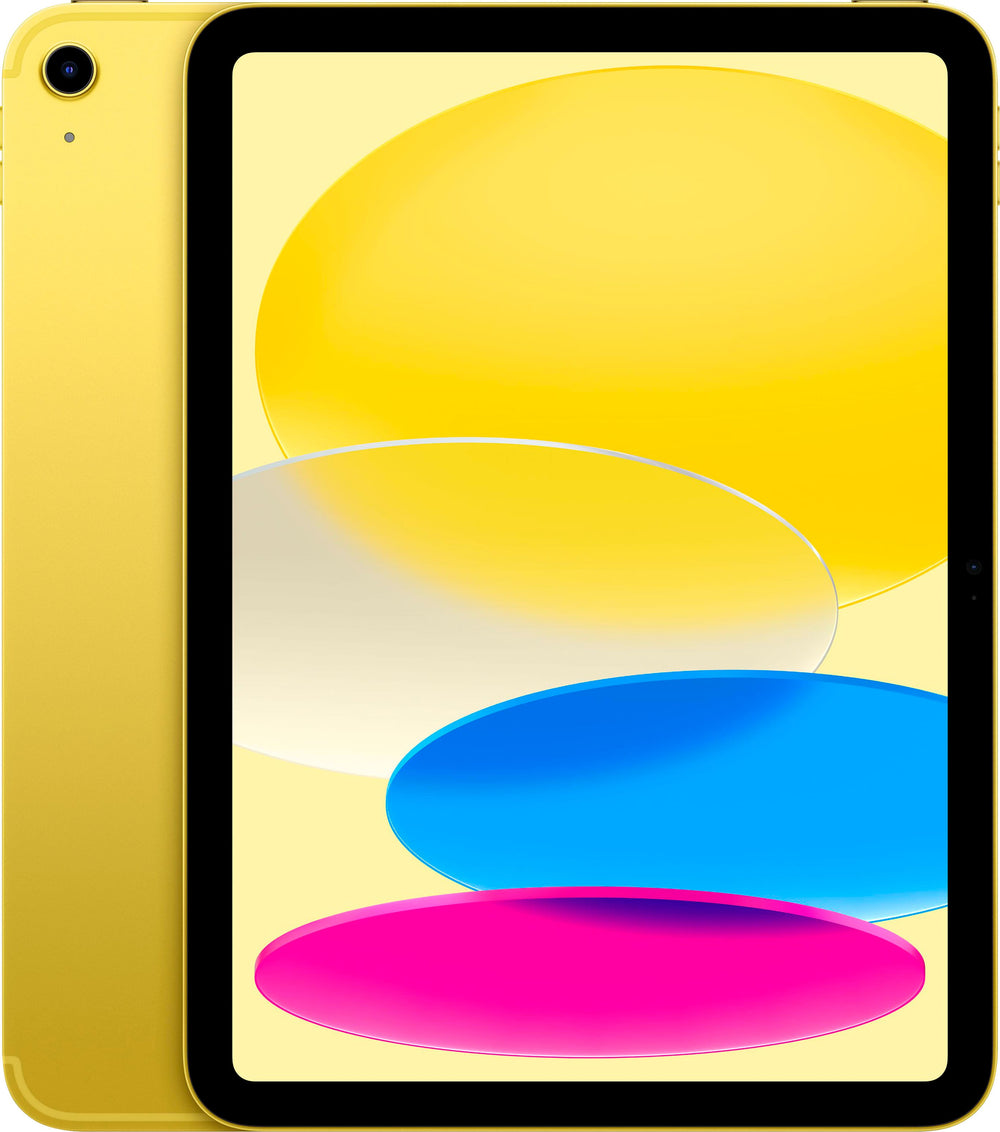 Apple - 11-inch iPad A16 chip with Wi-Fi + Cellular - 256GB - Yellow
