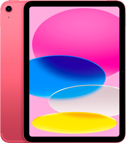 Apple - 11-inch iPad A16 chip with Wi-Fi + Cellular - 256GB - Pink