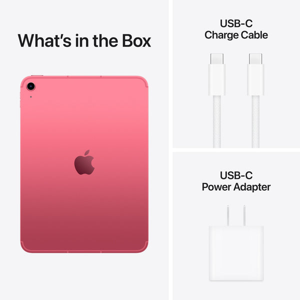 Apple - 11-inch iPad A16 chip with Wi-Fi + Cellular - 256GB - Pink