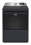 7.4 Cu. Ft. Top Load Electric Dryer with Extra Power and Advanced Moisture Sensing #midnightsteel