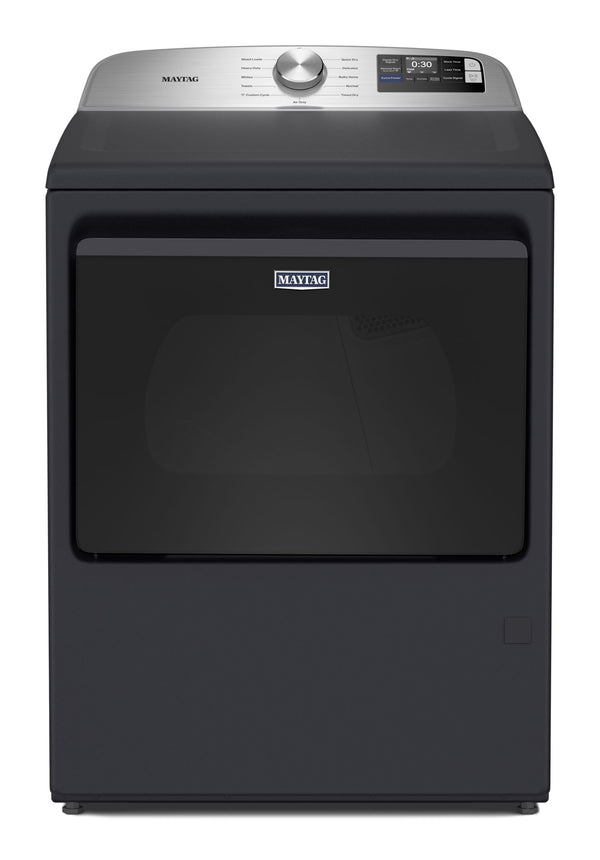7.4 Cu. Ft. Top Load Electric Dryer with Extra Power and Advanced Moisture Sensing #midnightsteel