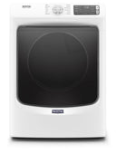 Maytag - Front Load Electric Dryer with Extra Power and Quick Dry Cycle - 7.3 cu. ft. #white