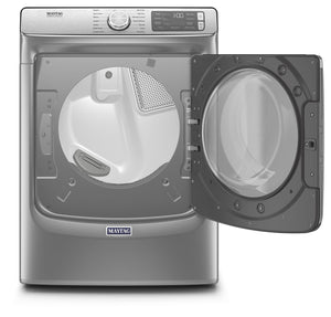 Maytag - Smart Front Load Electric Dryer with Extra Power and Advanced Moisture Sensing Plus - 7.3 cu. ft. #metallicslate