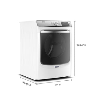 Smart Front Load Electric Dryer with Extra Power and Advanced Moisture Sensing Plus - 7.3 cu. ft.