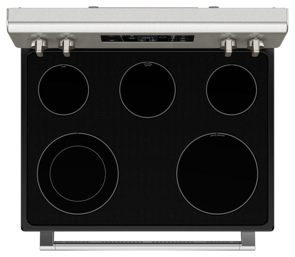 Maytag® 30-Inch Wide Freestanding Electric Range with Steam Clean - 5.3 cu. ft.