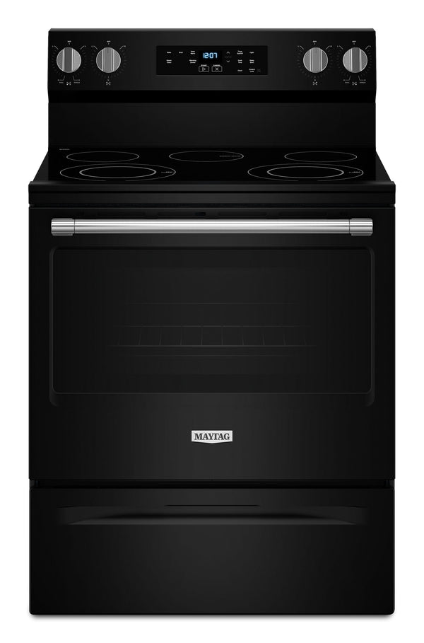 30-Inch Wide Electric Range With Steam Clean - 5.3 cu. ft. #black