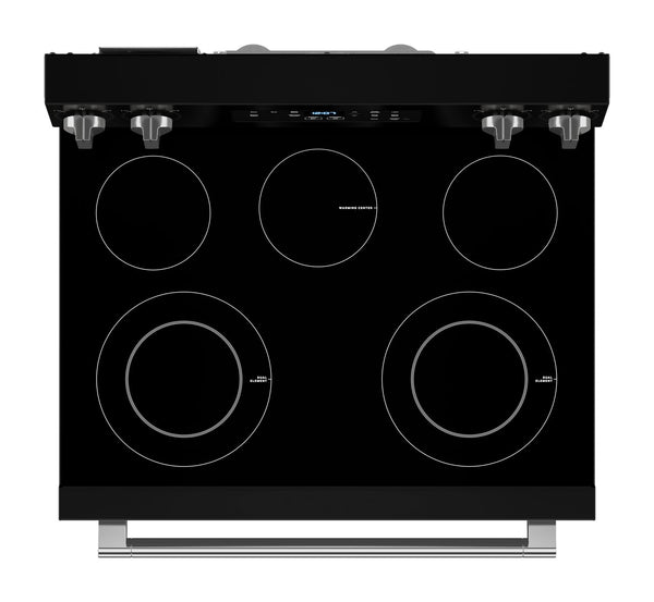 30-Inch Wide Electric Range With Steam Clean - 5.3 cu. ft. #black