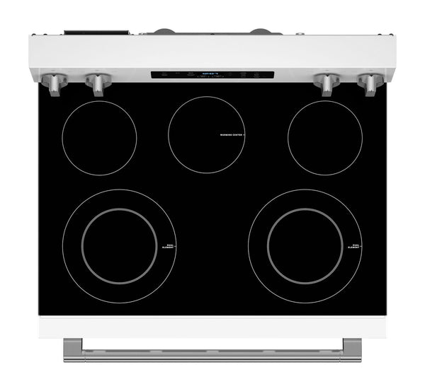 30-Inch Wide Electric Range With Steam Clean - 5.3 cu. ft. #white