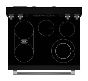 30-Inch Wide Electric Range With No Preheat Air Fry and Air Baking - 5.3 cu. ft. #black