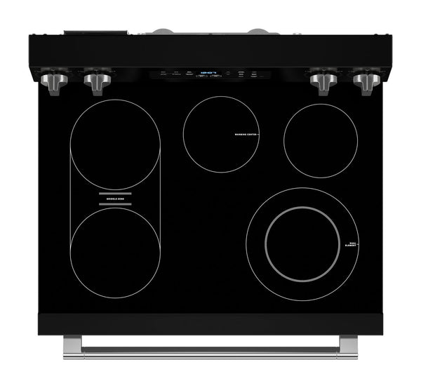 30-Inch Wide Electric Range With No Preheat Air Fry and Air Baking - 5.3 cu. ft. #black