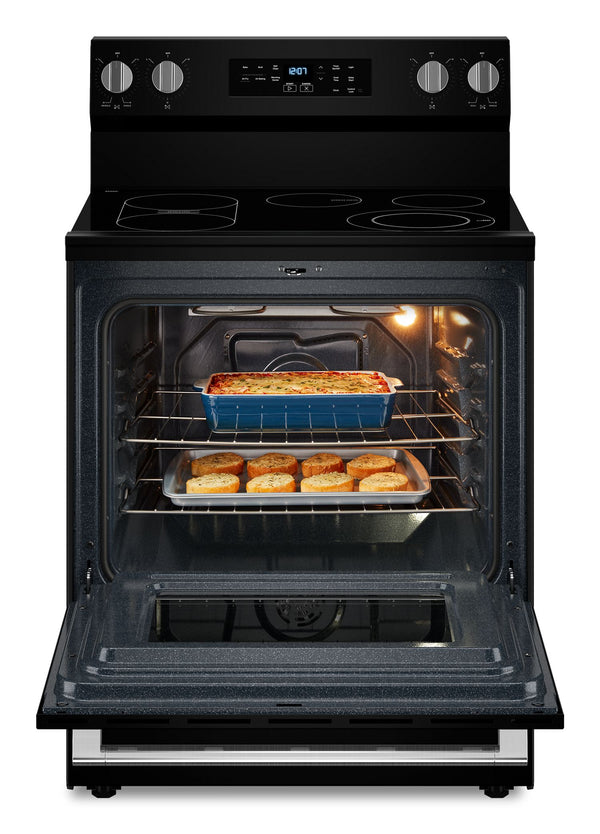 30-Inch Wide Electric Range With No Preheat Air Fry and Air Baking - 5.3 cu. ft. #black
