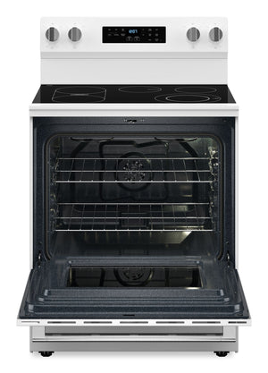 30-Inch Wide Electric Range With No Preheat Air Fry and Air Baking - 5.3 cu. ft. #white