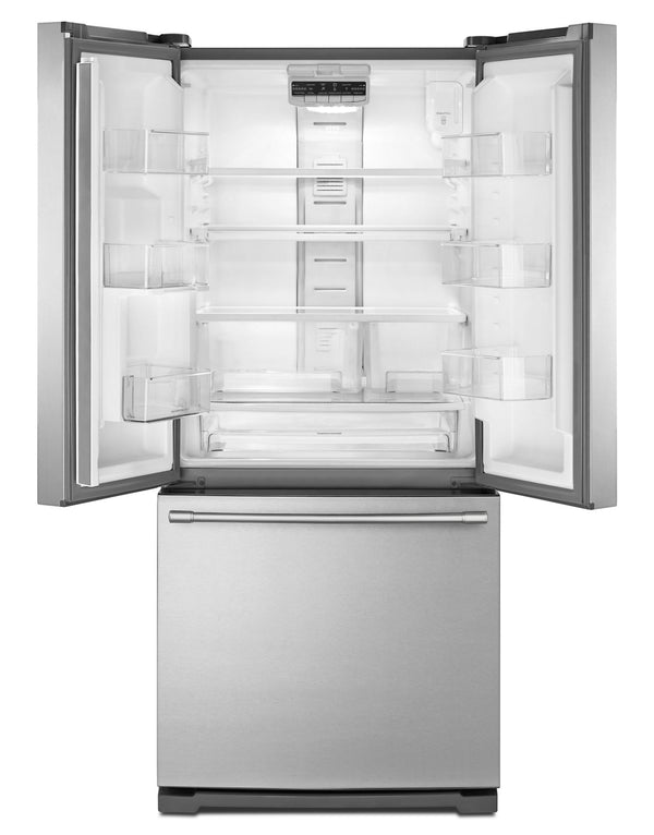 30-Inch Wide French Door Refrigerator - 20 Cu. Ft.