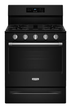 30-Inch Wide Gas Range With No Preheat Air Fry and Air Baking - 5.0 cu. ft. #black