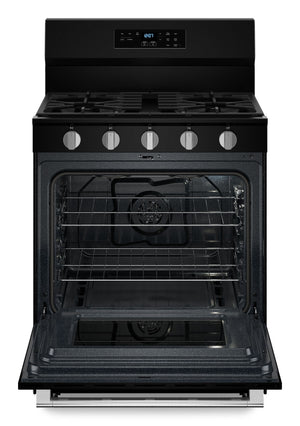 30-Inch Wide Gas Range With No Preheat Air Fry and Air Baking - 5.0 cu. ft. #black