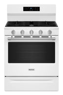 30-Inch Wide Gas Range With No Preheat Air Fry and Air Baking - 5.0 cu. ft. #white