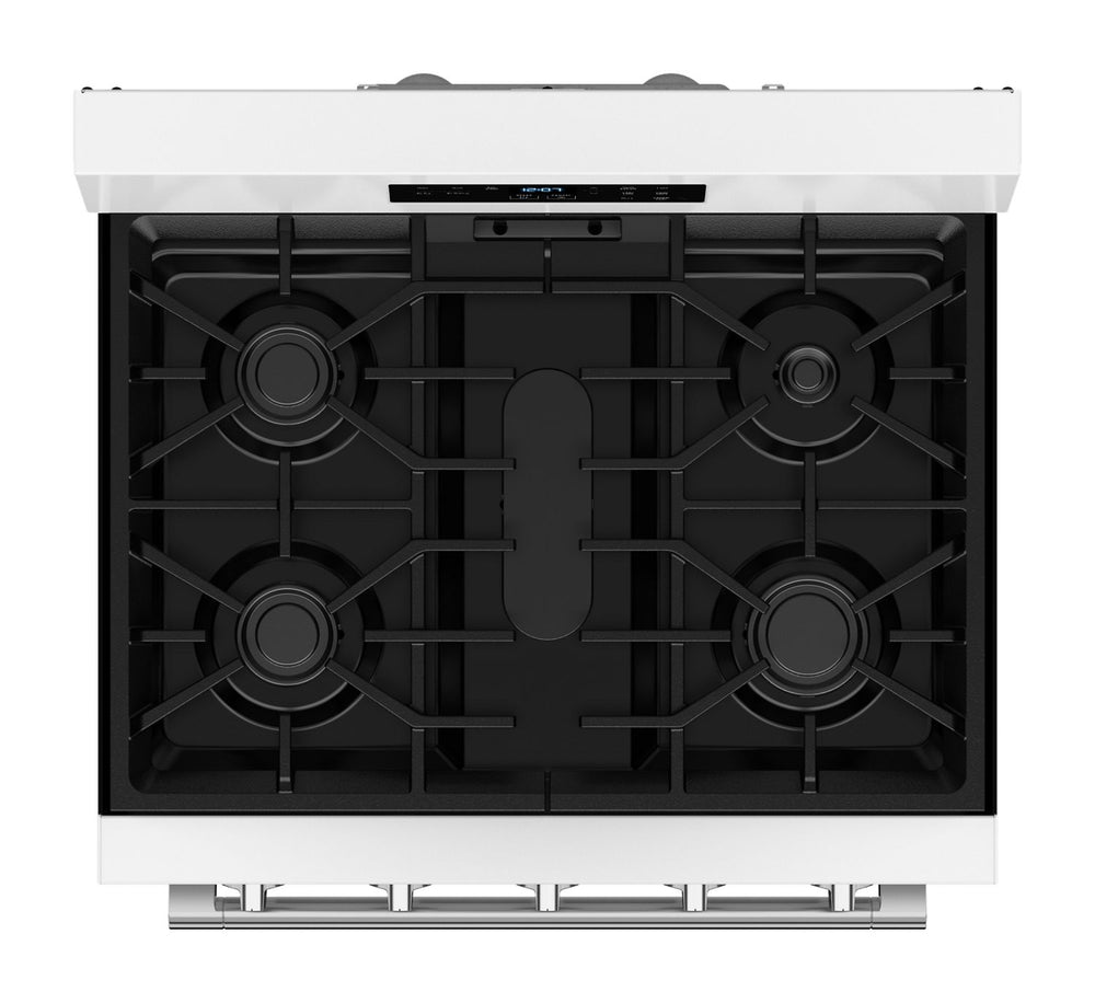 30-Inch Wide Gas Range With No Preheat Air Fry and Air Baking - 5.0 cu. ft. #white