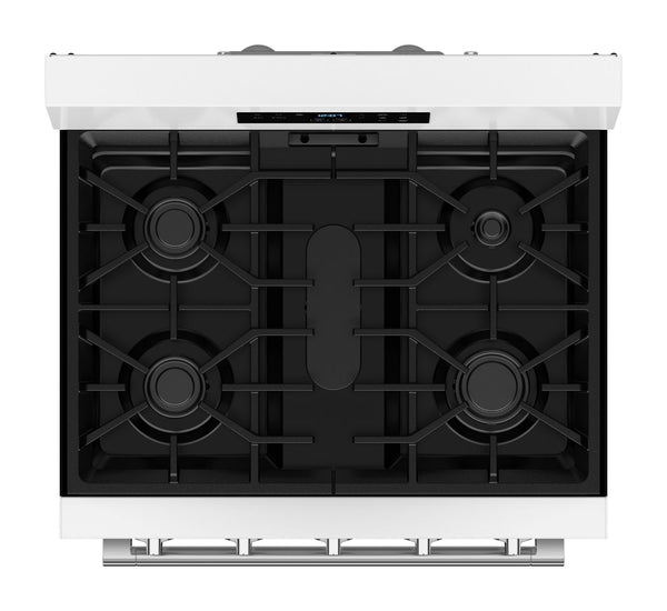 30-Inch Wide Gas Range With No Preheat Air Fry and Air Baking - 5.0 cu. ft. #white