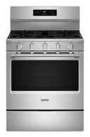 30-Inch Wide Gas Range With No Preheat Air Fry and Air Baking - 5.0 cu. ft. #stainless