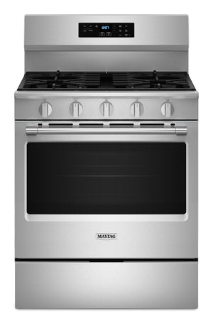30-Inch Wide Gas Range With No Preheat Air Fry and Air Baking - 5.0 cu. ft. #stainless
