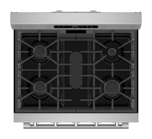 30-Inch Wide Gas Range With No Preheat Air Fry and Air Baking - 5.0 cu. ft. #stainless