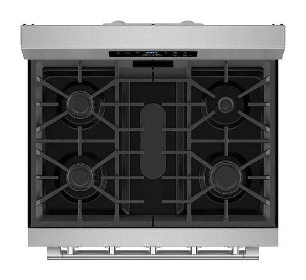 30-Inch Wide Gas Range With No Preheat Air Fry and Air Baking - 5.0 cu. ft. #stainless