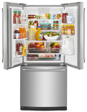 30-Inch Wide French Door Refrigerator with Exterior Water Dispenser- 20 Cu. Ft.