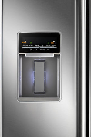 30-Inch Wide French Door Refrigerator with Exterior Water Dispenser- 20 Cu. Ft.