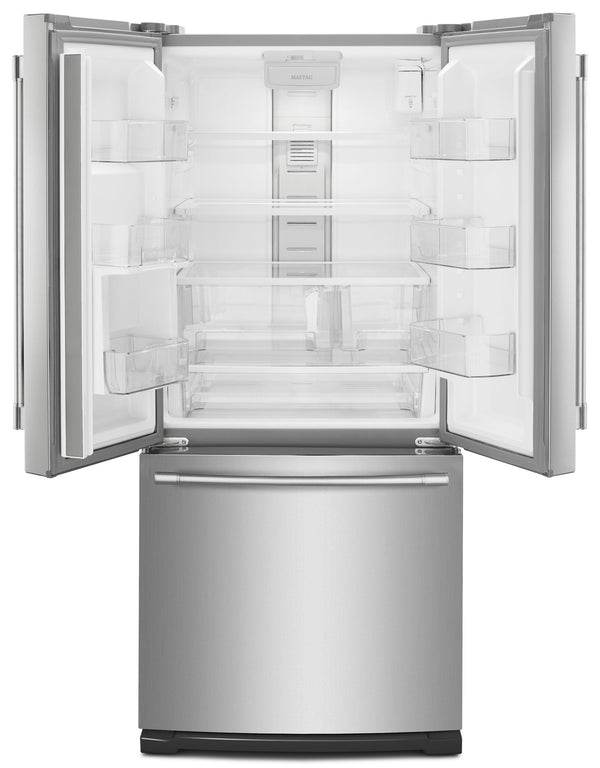 30-Inch Wide French Door Refrigerator with Exterior Water Dispenser- 20 Cu. Ft.