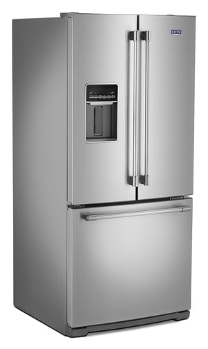30-Inch Wide French Door Refrigerator with Exterior Water Dispenser- 20 Cu. Ft.