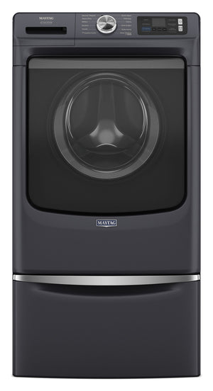 Maytag - Smart Pet Pro Front Load Washer - 5.0 CU. FT. #midnightsteel