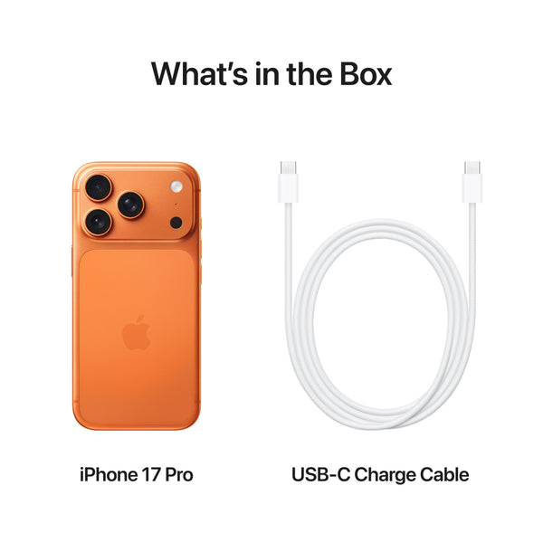 Apple - iPhone 17 Pro 256GB - Cosmic Orange