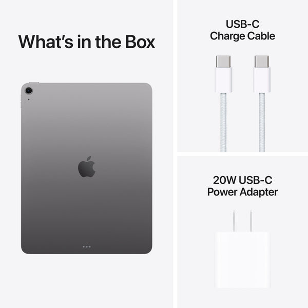 Apple - 13-inch iPad Air M4 chip Wi-Fi 128GB - Space Gray