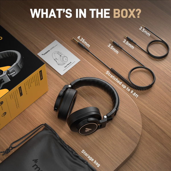 Maono - MH700 Monitor Headphone - Black