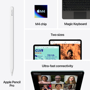 Apple - 11-inch iPad Air M4 chip Wi-Fi + Cellular 128GB - Blue