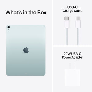 Apple - 13-inch iPad Air M4 chip Wi-Fi + Cellular 128GB - Blue