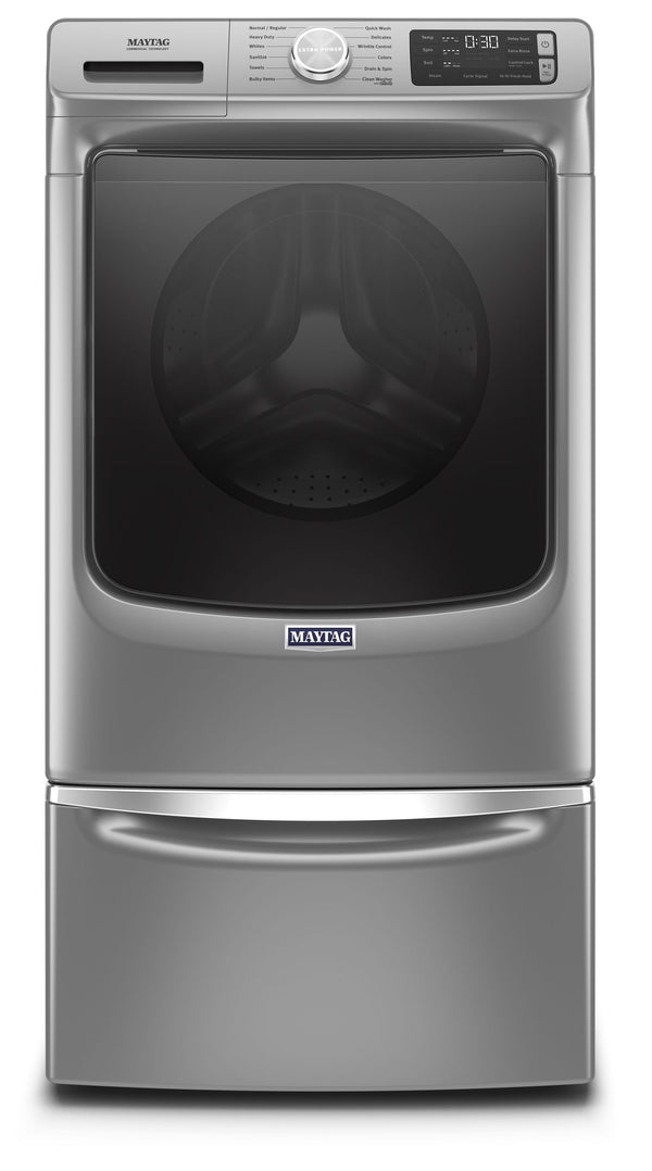 Front Load Washer with Extra Power and 16-Hr Fresh Hold® option - 4.8 cu. ft. #metallicslate