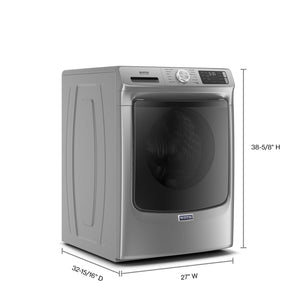 Front Load Washer with Extra Power and 16-Hr Fresh Hold® option - 4.8 cu. ft. #metallicslate
