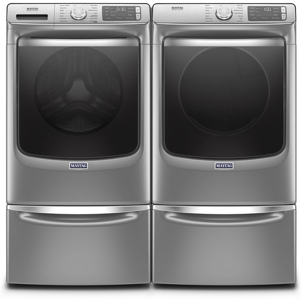 Smart Front Load Washer with Extra Power and 24-Hr Fresh Hold® option - 5.0 cu. ft. #metallicslate