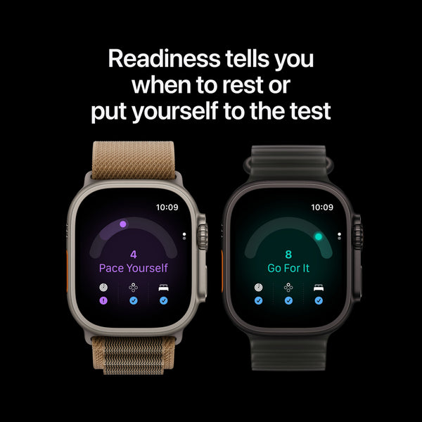 Apple Watch Ultra 4 (GPS + Cellular) 49mm Titanium Case with Sand Trail Loop - S/M - Natural - (2026)