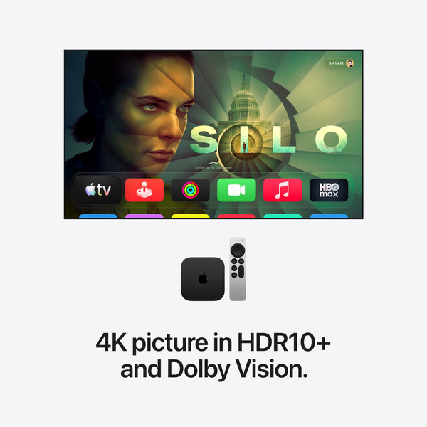 Apple - TV 4K (4th generation) - Black