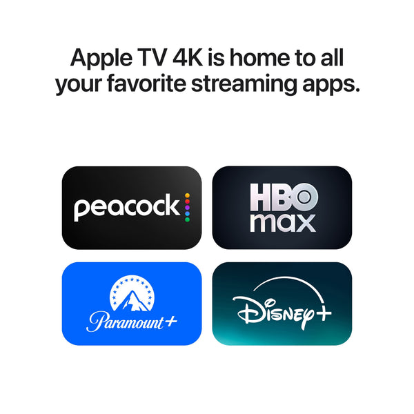 Apple - TV 4K (4th generation) - Black