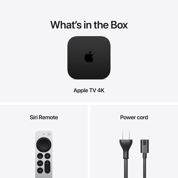Apple - TV 4K (4th generation) - Black
