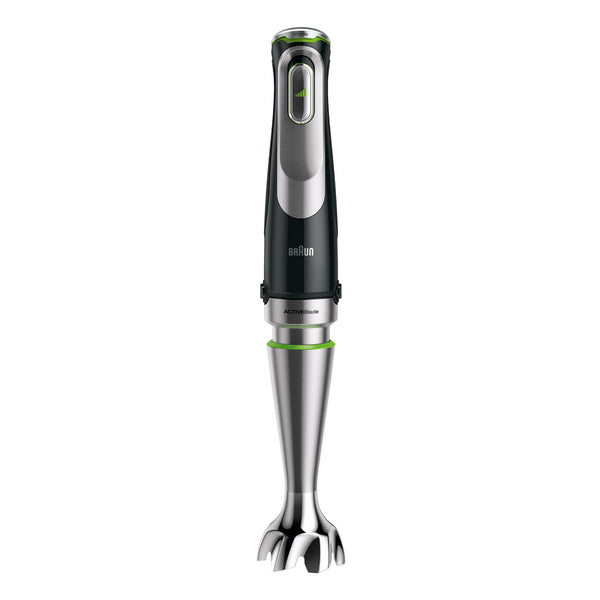 Braun - MultiQuick 9 1200W 3-Speed Hand Blender with Electric Handheld Mixer, Food Processor & Food Chopper - Black