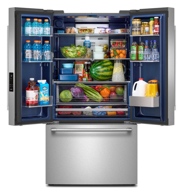 Maytag® 31 Cu. Ft. XL Capacity French Door Bottom Mount Refrigerator with Ice + Water
