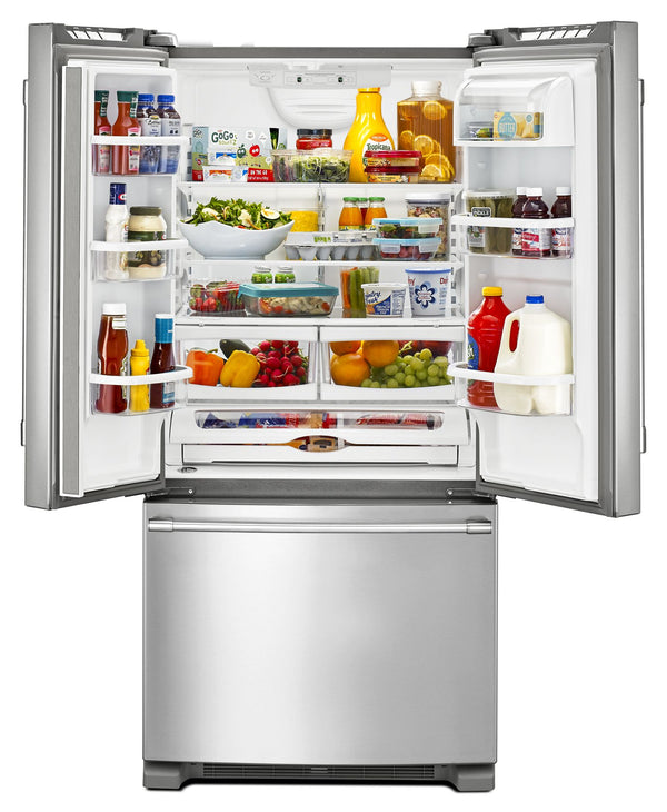 33-Inch Wide French Door Refrigerator with Water Dispenser - 22 Cu. Ft