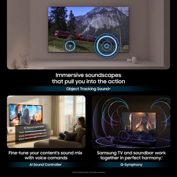 Samsung - 55" Class R85H Series Micro RGB 4K UHD SamsungVisionAI Smart Tizen TV (2026)