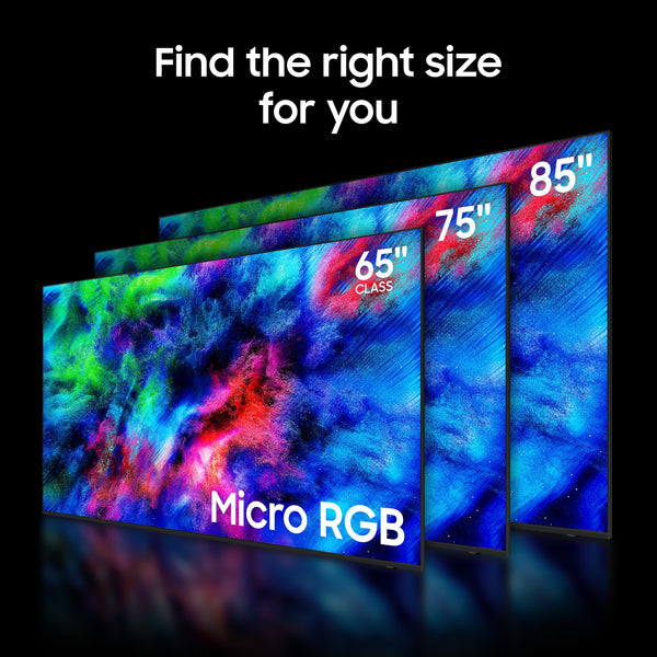 Samsung - 55" Class R85H Series Micro RGB 4K UHD SamsungVisionAI Smart Tizen TV (2026)