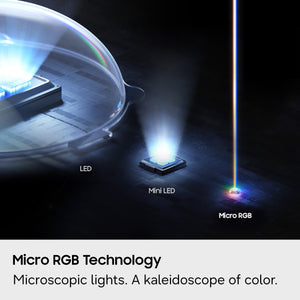 Samsung - 55" Class R85H Series Micro RGB 4K UHD SamsungVisionAI Smart Tizen TV (2026)