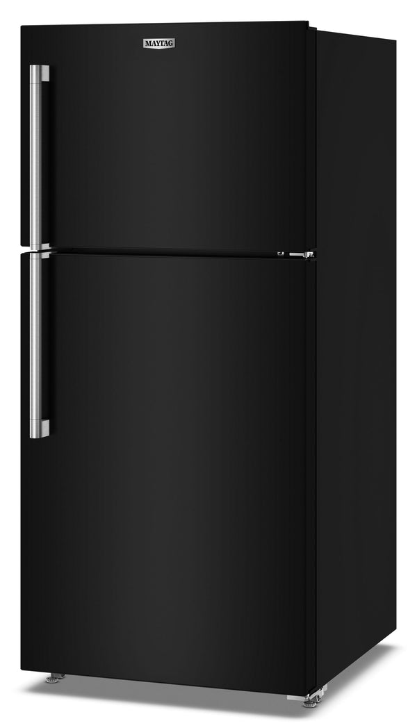 30-Inch Wide Top-Freezer Refrigerator with Garage Mode—19 Cu. Ft. #black